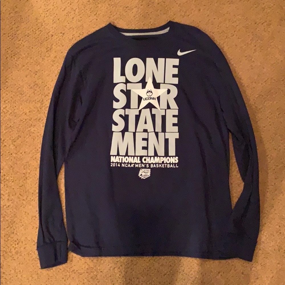 Nike UCONN basketball 2014 final four long sleeve